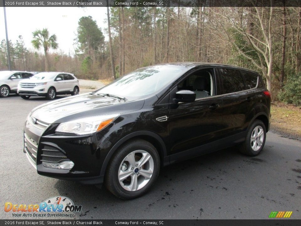 2016 Ford Escape SE Shadow Black / Charcoal Black Photo #8