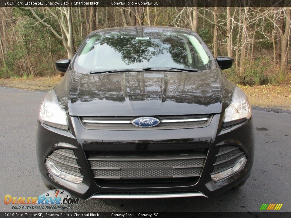 2016 Ford Escape SE Shadow Black / Charcoal Black Photo #9