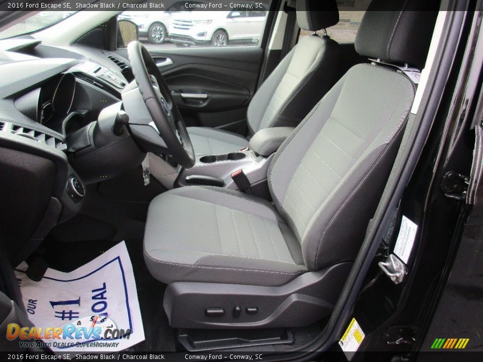2016 Ford Escape SE Shadow Black / Charcoal Black Photo #13