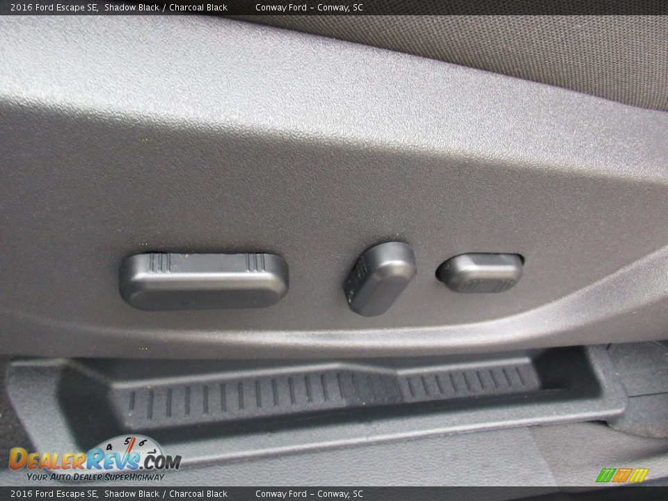 2016 Ford Escape SE Shadow Black / Charcoal Black Photo #14