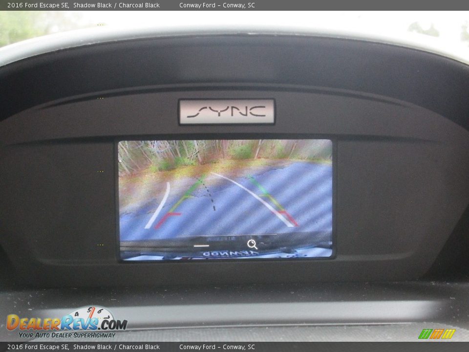 2016 Ford Escape SE Shadow Black / Charcoal Black Photo #26