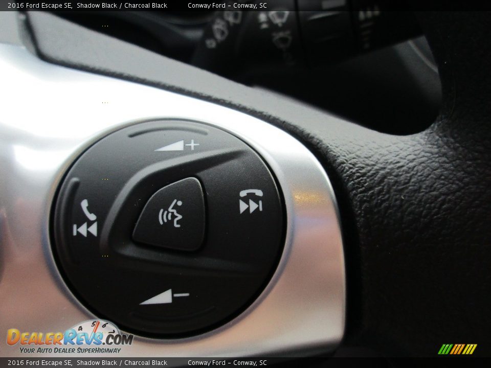 2016 Ford Escape SE Shadow Black / Charcoal Black Photo #27