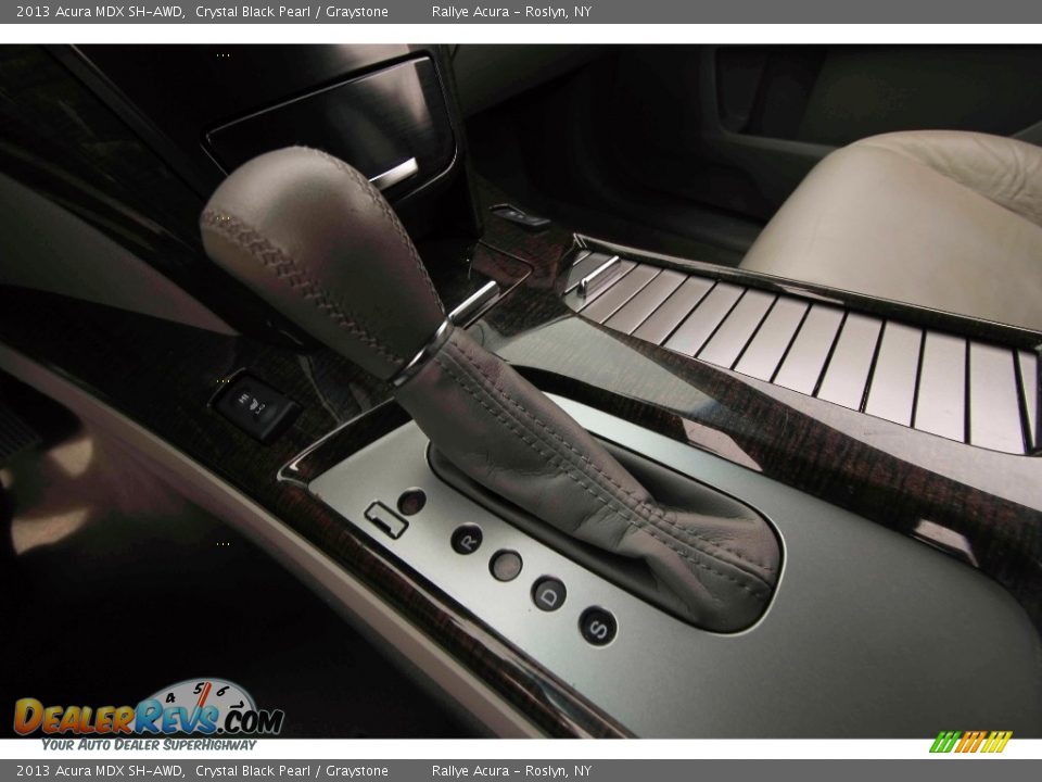 2013 Acura MDX SH-AWD Crystal Black Pearl / Graystone Photo #14