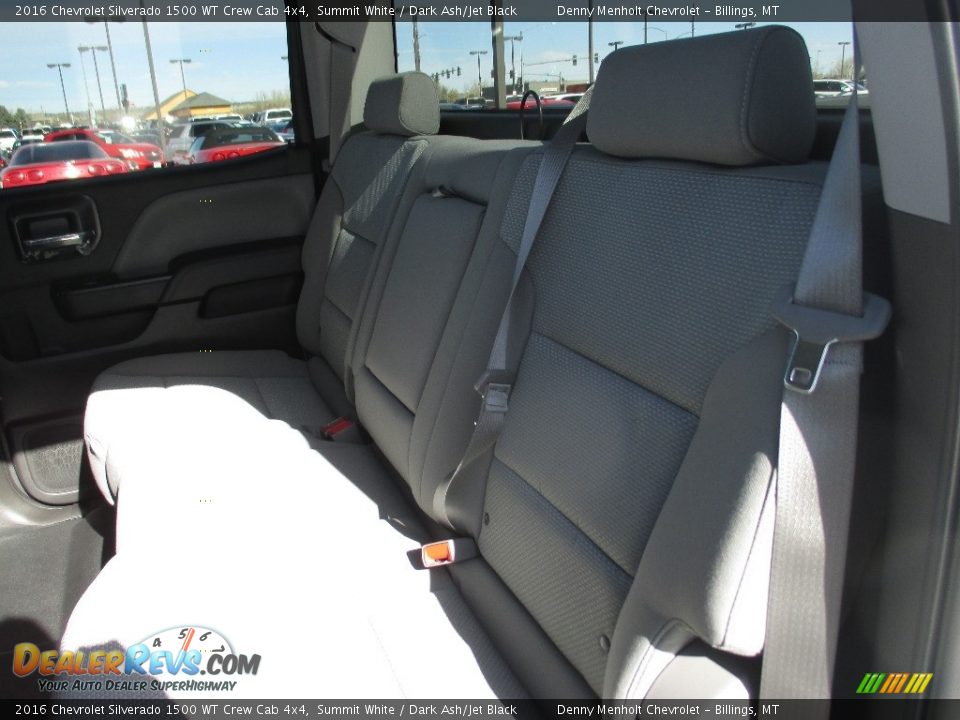 2016 Chevrolet Silverado 1500 WT Crew Cab 4x4 Summit White / Dark Ash/Jet Black Photo #9