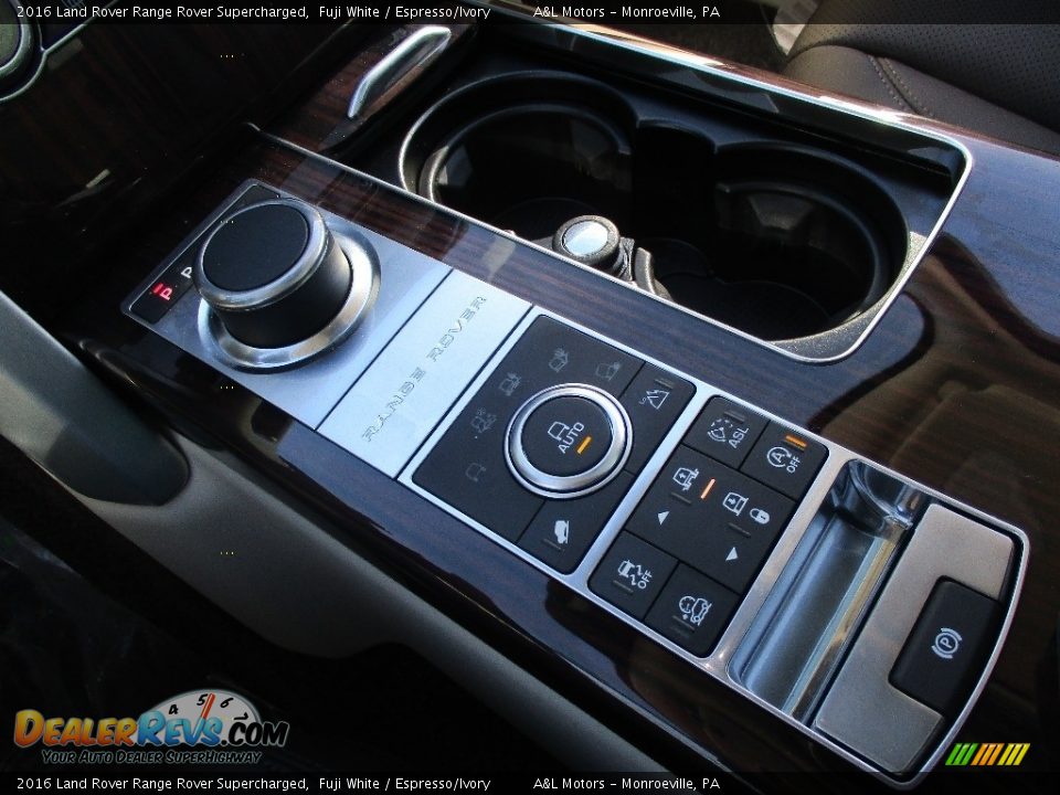 2016 Land Rover Range Rover Supercharged Fuji White / Espresso/Ivory Photo #17