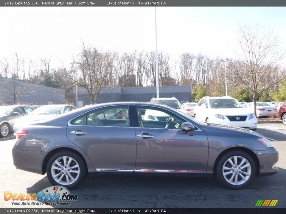 2012 Lexus ES 350 Nebula Gray Pearl / Light Gray Photo #2