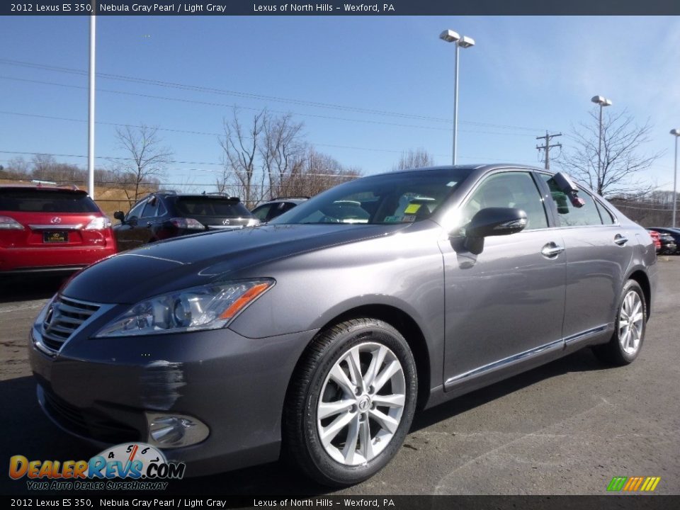 2012 Lexus ES 350 Nebula Gray Pearl / Light Gray Photo #4