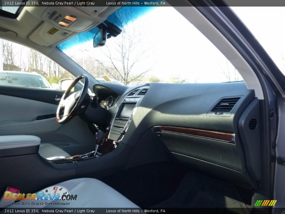 2012 Lexus ES 350 Nebula Gray Pearl / Light Gray Photo #6