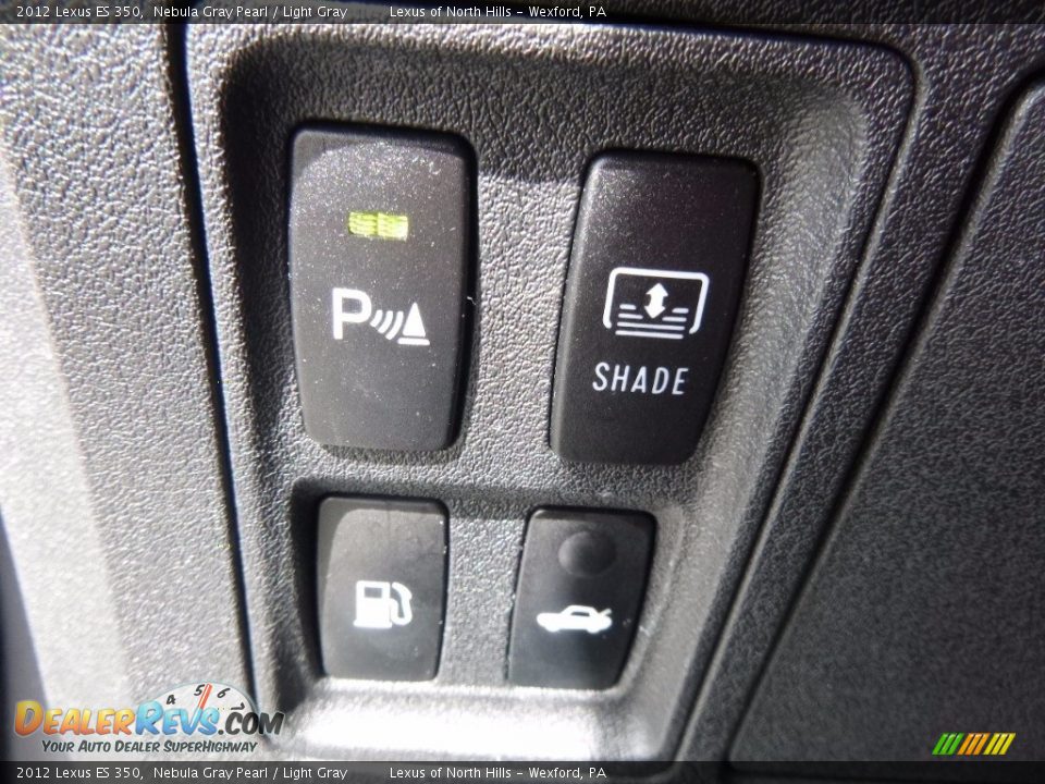 2012 Lexus ES 350 Nebula Gray Pearl / Light Gray Photo #16