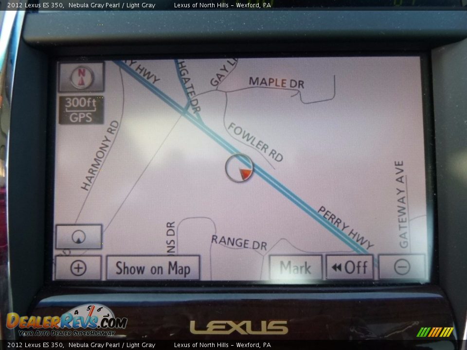 2012 Lexus ES 350 Nebula Gray Pearl / Light Gray Photo #20