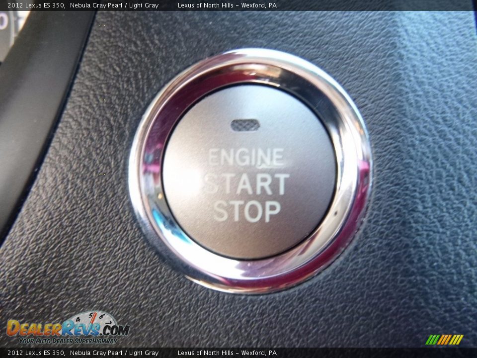 2012 Lexus ES 350 Nebula Gray Pearl / Light Gray Photo #22