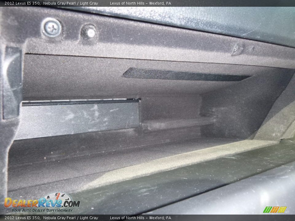2012 Lexus ES 350 Nebula Gray Pearl / Light Gray Photo #24