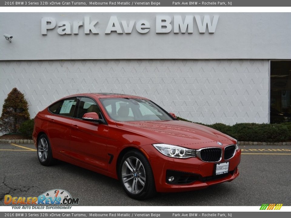 2016 BMW 3 Series 328i xDrive Gran Turismo Melbourne Red Metallic / Venetian Beige Photo #1