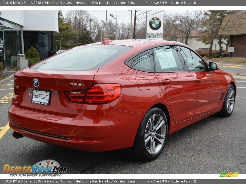 2016 BMW 3 Series 328i xDrive Gran Turismo Melbourne Red Metallic / Venetian Beige Photo #3
