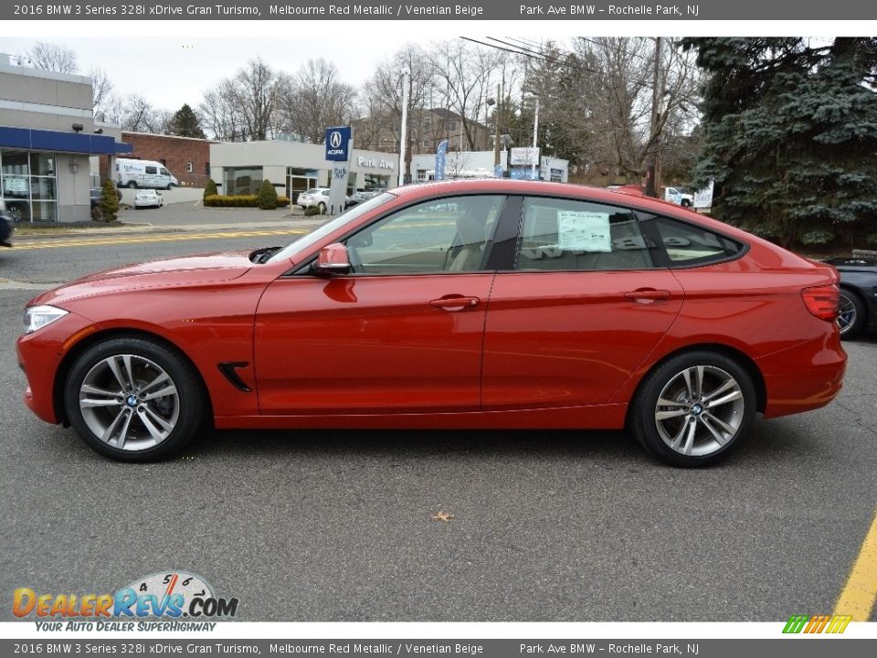 2016 BMW 3 Series 328i xDrive Gran Turismo Melbourne Red Metallic / Venetian Beige Photo #5