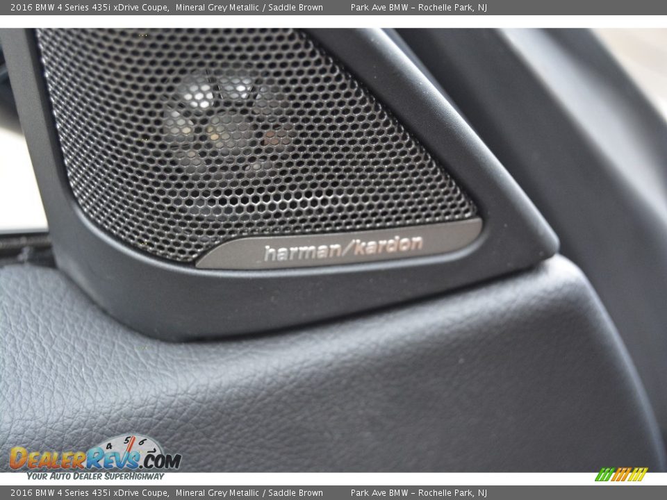 2016 BMW 4 Series 435i xDrive Coupe Mineral Grey Metallic / Saddle Brown Photo #9