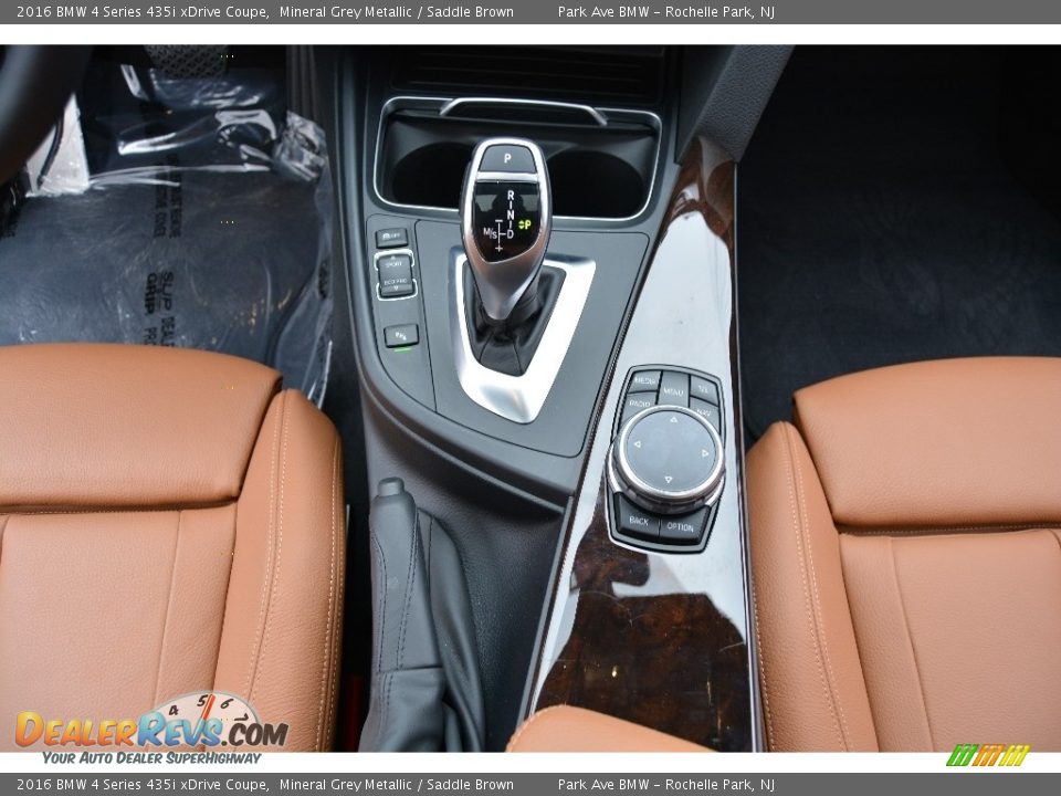 2016 BMW 4 Series 435i xDrive Coupe Mineral Grey Metallic / Saddle Brown Photo #17