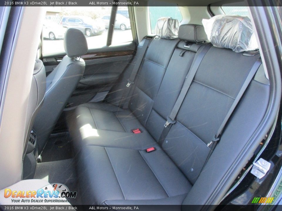 2016 BMW X3 xDrive28i Jet Black / Black Photo #13