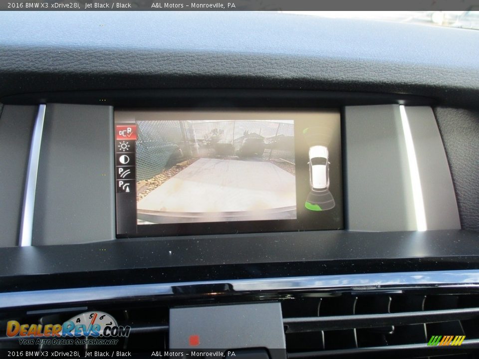 2016 BMW X3 xDrive28i Jet Black / Black Photo #17