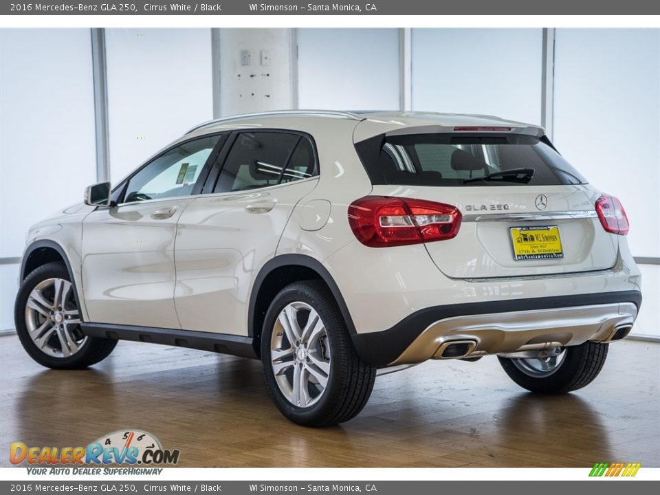 2016 Mercedes-Benz GLA 250 Cirrus White / Black Photo #3