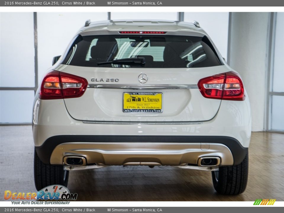2016 Mercedes-Benz GLA 250 Cirrus White / Black Photo #4