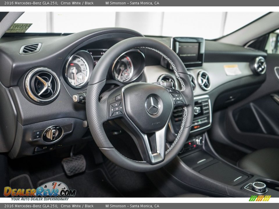 2016 Mercedes-Benz GLA 250 Cirrus White / Black Photo #6
