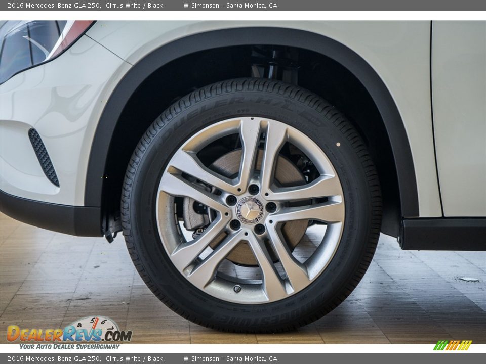2016 Mercedes-Benz GLA 250 Cirrus White / Black Photo #10