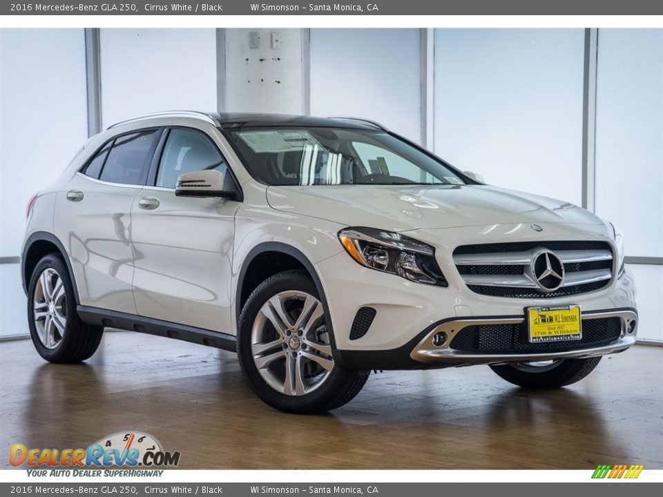 2016 Mercedes-Benz GLA 250 Cirrus White / Black Photo #12