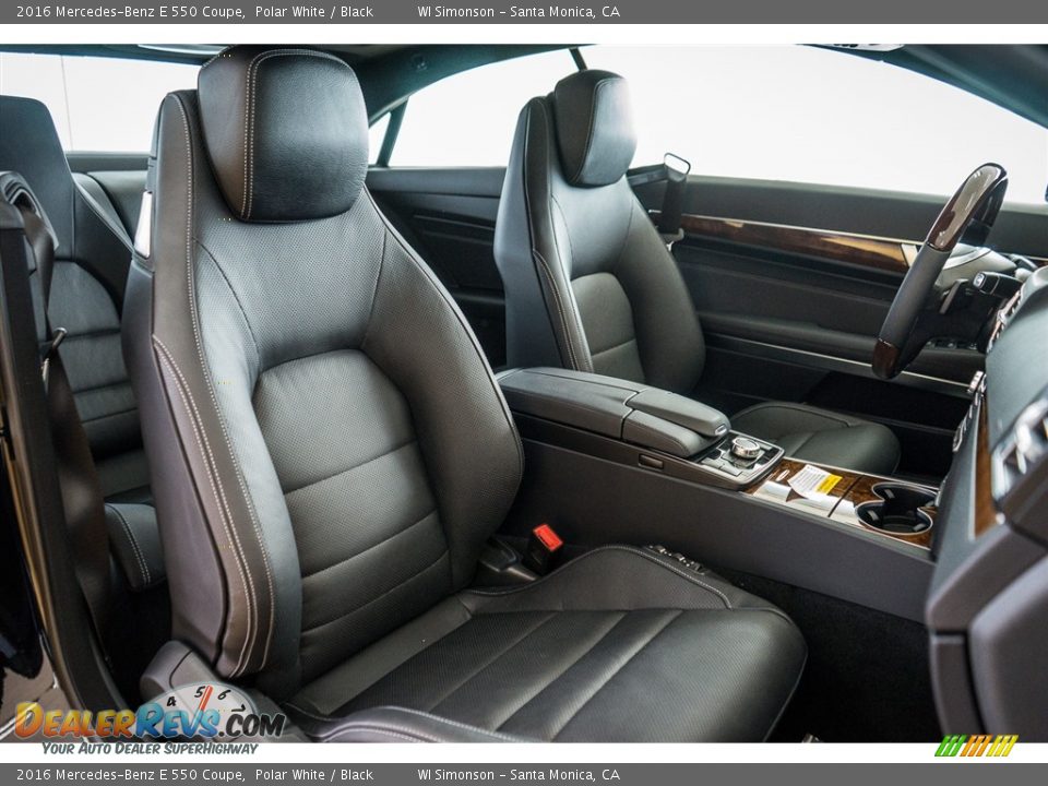 Front Seat of 2016 Mercedes-Benz E 550 Coupe Photo #2