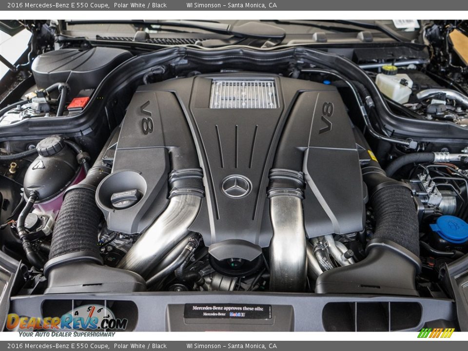 2016 Mercedes-Benz E 550 Coupe 4.6 Liter DI biturbo DOHC 32-Valve VVT V8 Engine Photo #9