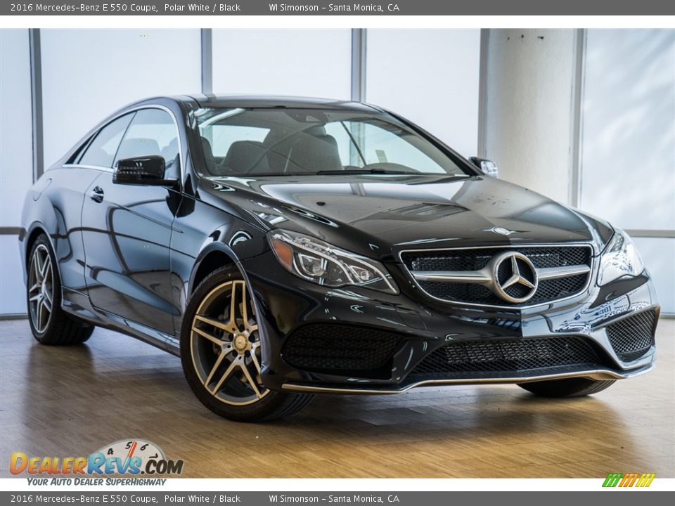Front 3/4 View of 2016 Mercedes-Benz E 550 Coupe Photo #12