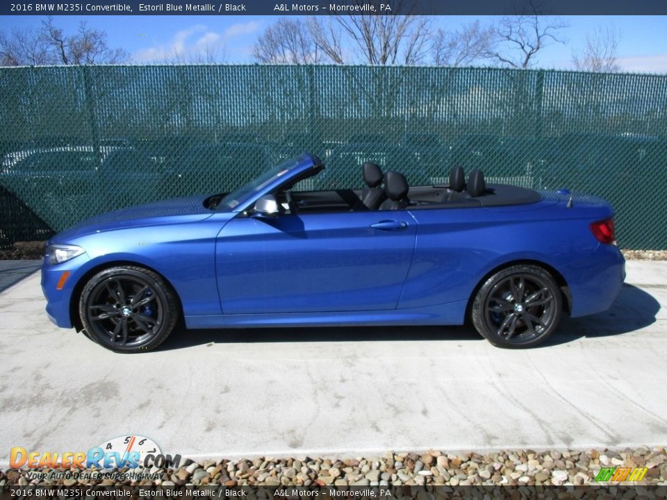 Estoril Blue Metallic 2016 BMW M235i Convertible Photo #11