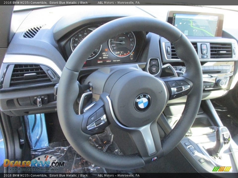 2016 BMW M235i Convertible Steering Wheel Photo #13