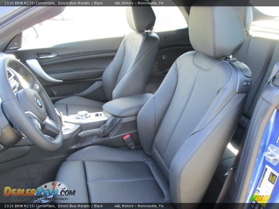 Front Seat of 2016 BMW M235i Convertible Photo #14
