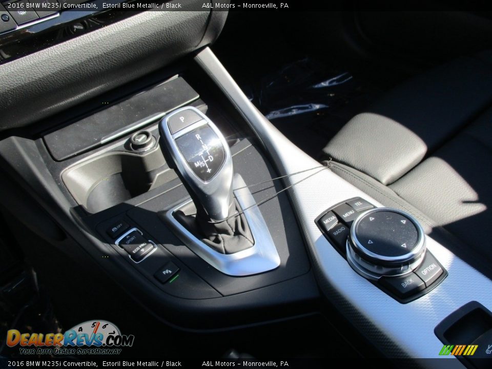 2016 BMW M235i Convertible Estoril Blue Metallic / Black Photo #16