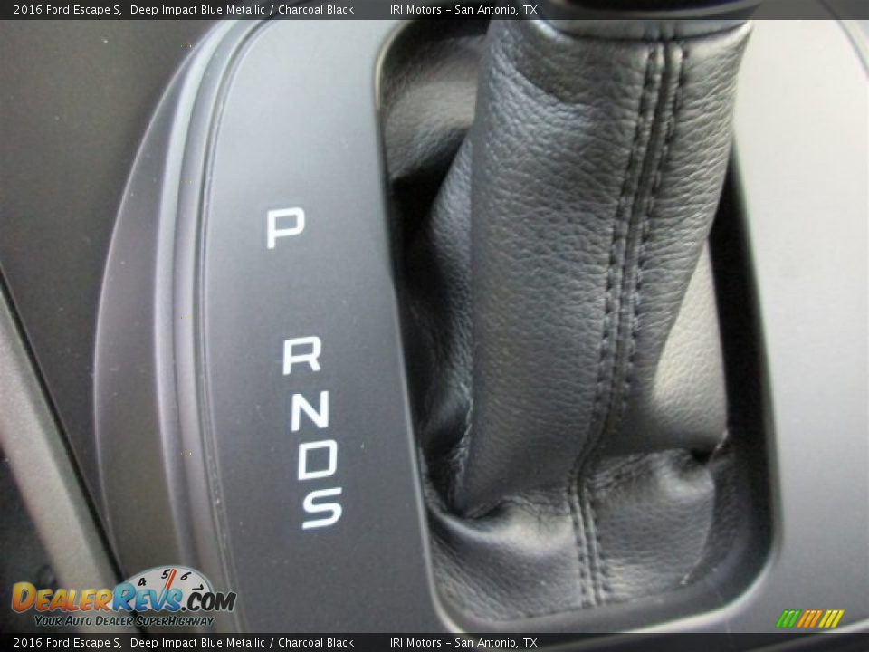 2016 Ford Escape S Deep Impact Blue Metallic / Charcoal Black Photo #23