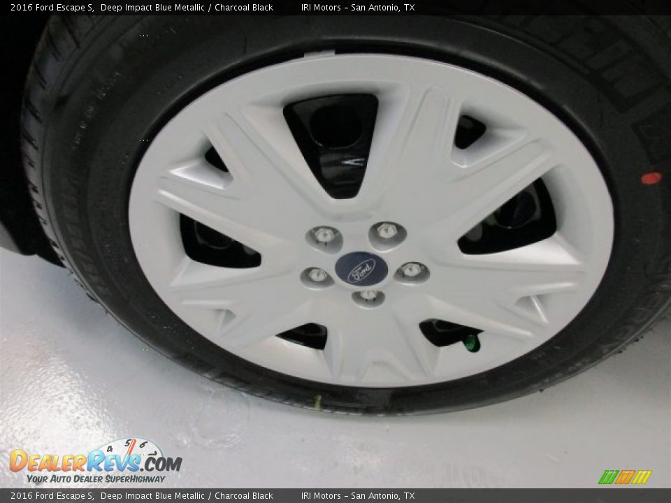 2016 Ford Escape S Deep Impact Blue Metallic / Charcoal Black Photo #24