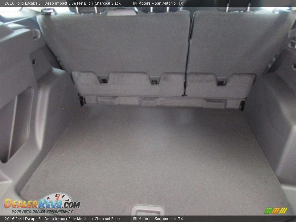 2016 Ford Escape S Deep Impact Blue Metallic / Charcoal Black Photo #25