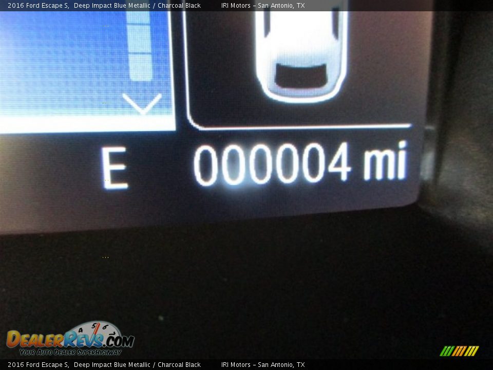 2016 Ford Escape S Deep Impact Blue Metallic / Charcoal Black Photo #31