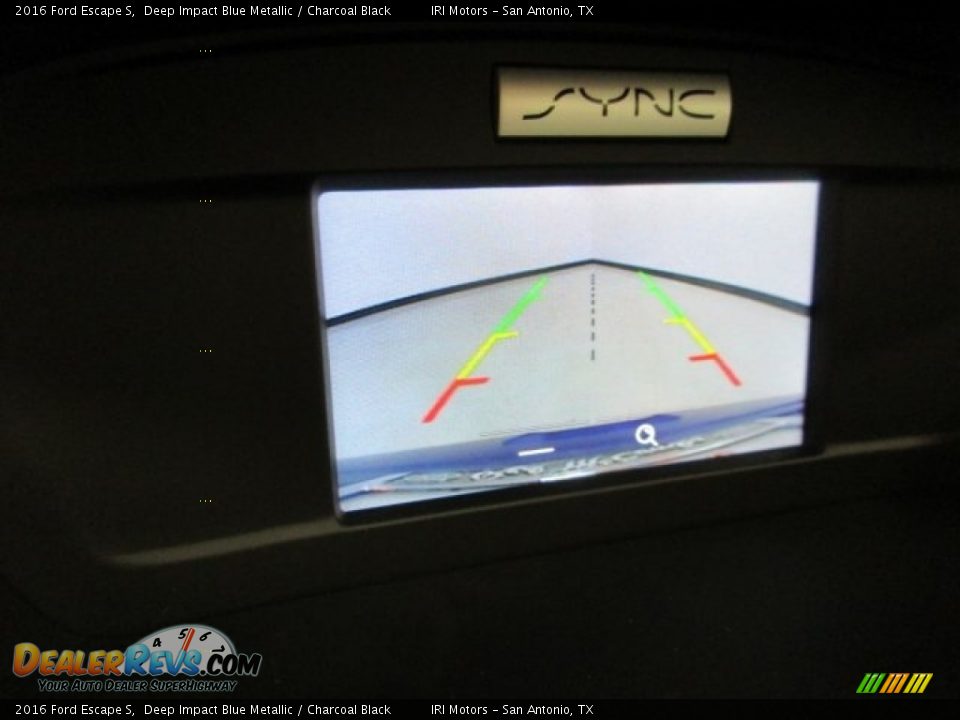 2016 Ford Escape S Deep Impact Blue Metallic / Charcoal Black Photo #32