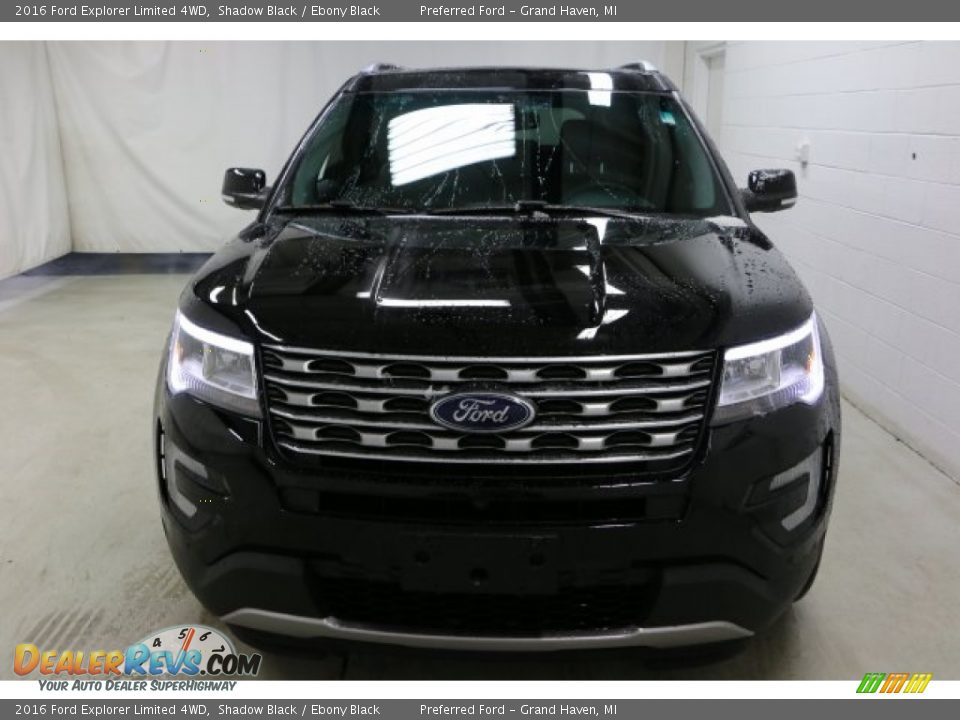 2016 Ford Explorer Limited 4WD Shadow Black / Ebony Black Photo #2