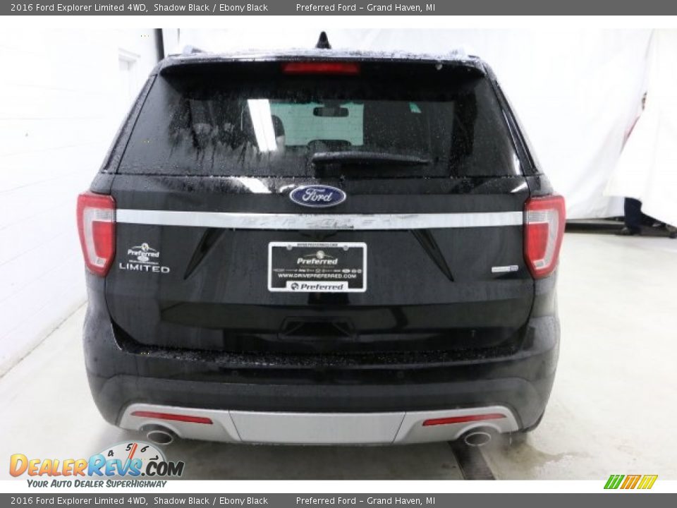 2016 Ford Explorer Limited 4WD Shadow Black / Ebony Black Photo #5