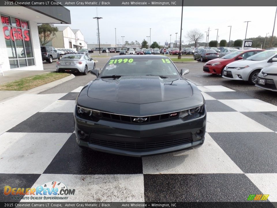2015 Chevrolet Camaro LT Coupe Ashen Gray Metallic / Black Photo #2