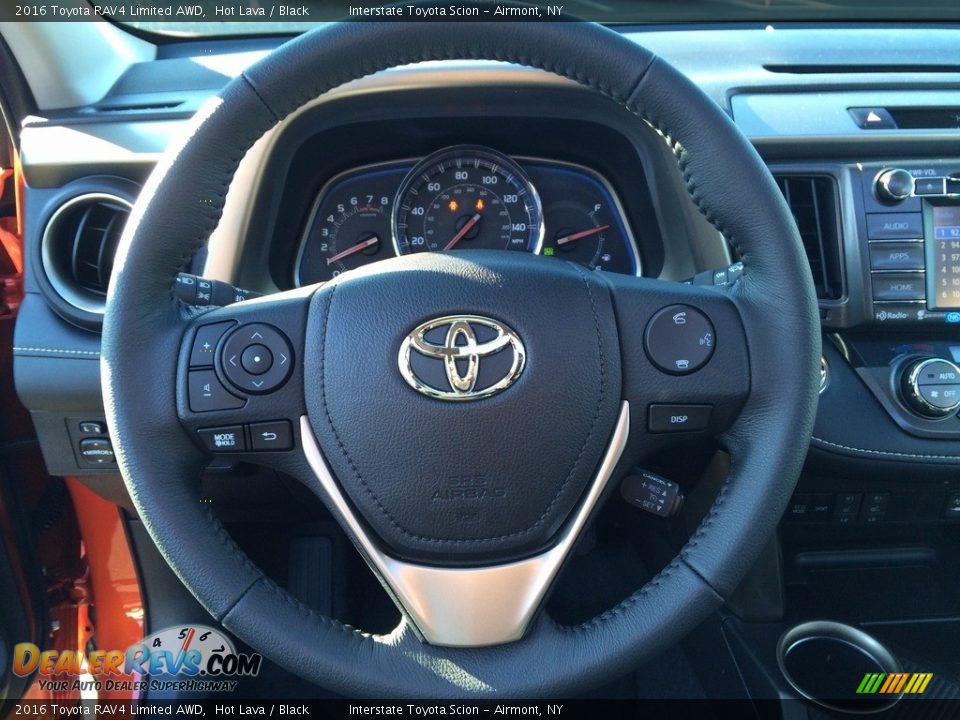 2016 Toyota RAV4 Limited AWD Steering Wheel Photo #5