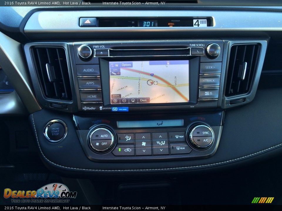 Controls of 2016 Toyota RAV4 Limited AWD Photo #6