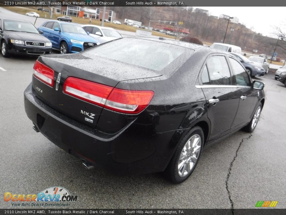 2010 Lincoln MKZ AWD Tuxedo Black Metallic / Dark Charcoal Photo #12