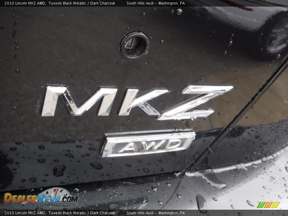 2010 Lincoln MKZ AWD Tuxedo Black Metallic / Dark Charcoal Photo #15