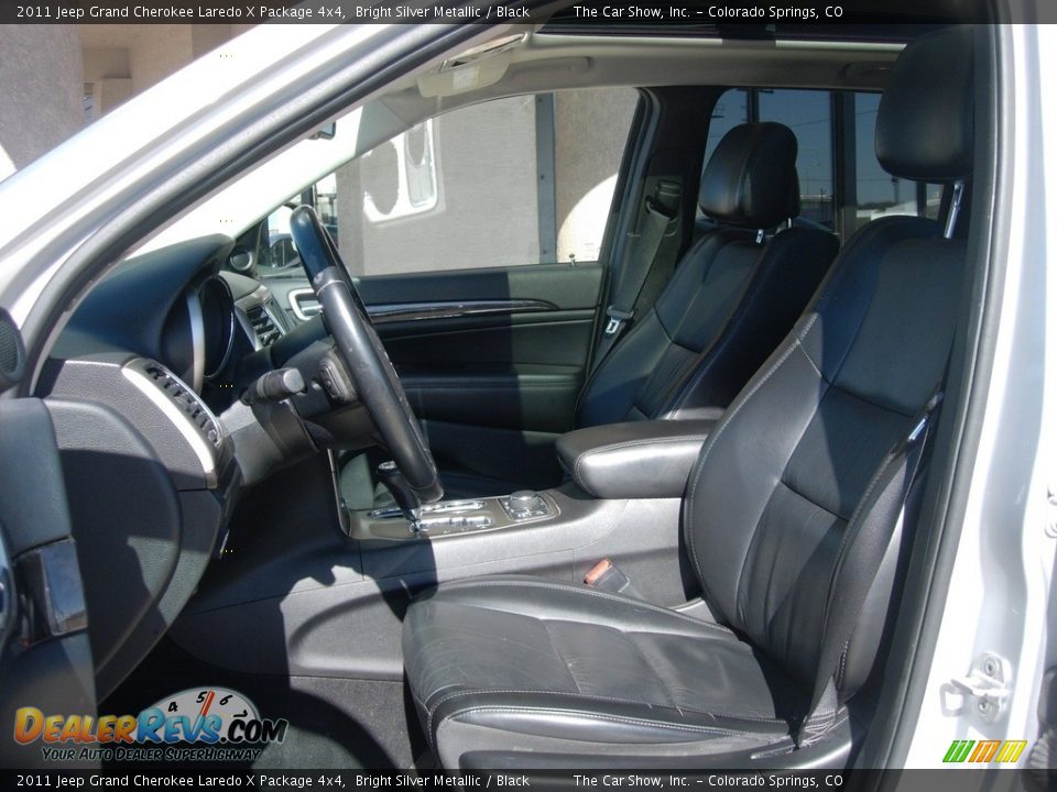 2011 Jeep Grand Cherokee Laredo X Package 4x4 Bright Silver Metallic / Black Photo #9