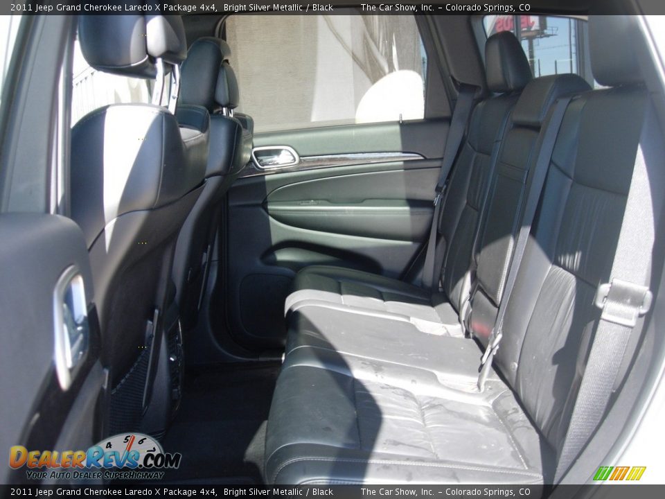 2011 Jeep Grand Cherokee Laredo X Package 4x4 Bright Silver Metallic / Black Photo #11
