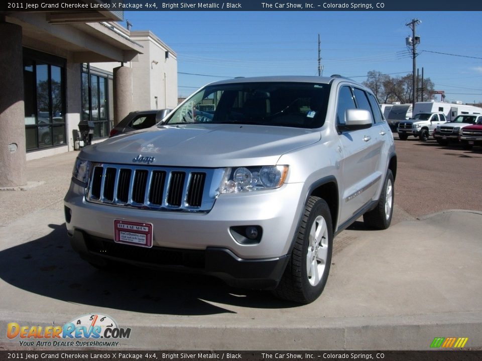 2011 Jeep Grand Cherokee Laredo X Package 4x4 Bright Silver Metallic / Black Photo #27